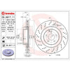 Brembo OE Brake Rotor Single Front 09.A817.11