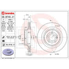Brembo OE Brake Rotor Pair 09.B745.41
