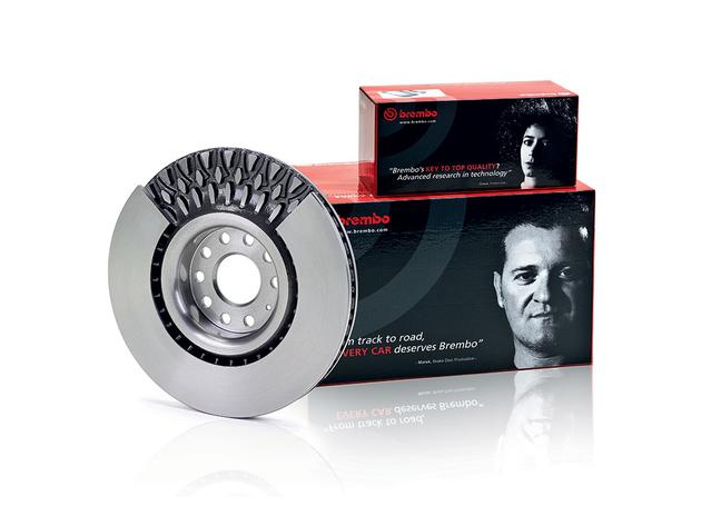 Brembo OE Brake Rotor Pair Rear 08.A734.11