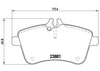 Brembo Brake Pad Set (Low-Met) P50057