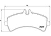 Brembo Brake Pad Set (Low-Met) P50060