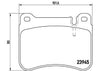 Brembo Brake Pad Set (Low-Met) P50073