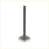 Bronco engine exhaust valve with black metal stem and silver circular base for suzuki quadrunner lt-230ge 1985-1986