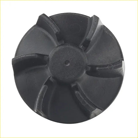 Black plastic impeller with five curved blades for bronco water pump shaft fit suzuki lt-r450 quadracer