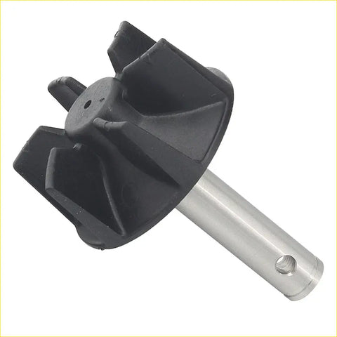 Black plastic impeller with metallic shaft for bronco water pump fit for suzuki lt-r450 quadracer