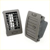 Gray plastic car air vents with grid and slatted design for brown air vent grille toyota hilux 2004-2015