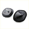 Black rubber engine mount with metallic bolt and nut for nissan navara d23 np300 4dr bumper 2014-2020