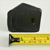 Black rubber engine mount with molded rectangular shape and central hole bumper gate rubber for toyota hilux 1983-1988