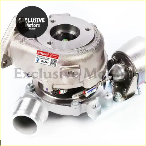 Silver metallic bv43 turbocharger with cylindrical housing and mounting brackets for great wall hover h5 20t 4d20 2010 plus