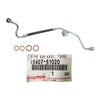 Toyota Landcruiser 200 Series 4.5L RHS Genuine Turbo Oil Feed Pipe+Gaskets
