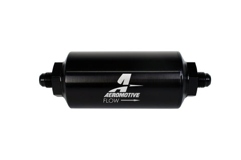 Aeromotive Black Inline Filter -6An Male ARO12348