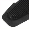 Black rubber cabin air filter mat for toyota avalon 2019-2022 with textured ribbed surface