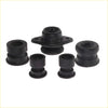 Set of black rubber cabin mounting bushings for toyota hilux 2004-2015 engine mount replacements