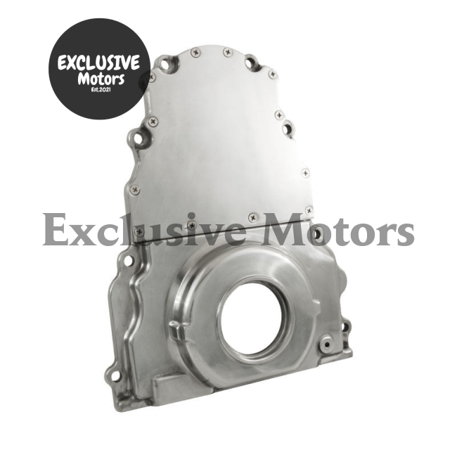 GM LS1 LS2 LS3 Holden / CHEV Polished Aluminum Timing Cover (1997-2013)