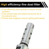 Silver metallic camshaft oil control valve with fine dust filter and cylindrical cutouts for toyota highlander 2002-2010