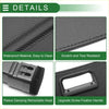 Black carbon fiber-patterned waterproof belt with retractable head and screw fixation for 2024 toyota grand highlander car boot cover
