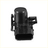Black plastic car bumper pdc reverse parking assist sensor with mounting brackets for toyota 4wd ute offroad