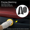 Black adhesive car door anti kick pad protector for toyota rav4 2013-2019 fits perfectly no drilling needed