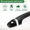 Black glossy abs plastic car door handle cover trim for toyota rav4 2013-2018 shown from the back side