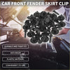 Black plastic car front fender skirt clips with durable tight fit for Toyota 4Runner Avalon 2010-2020 25 pcs