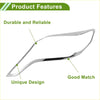 Chrome finished sleek headlight trim bezel for toyota prado fj150 fits front left and right precisely