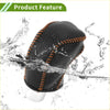 Black leather car gear shift knob cover with brown stitching for toyota tacoma 2016-2022 pebbled design