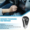 Black carbon fiber and chrome finished automatic transmission gear shift knob for toyota hilux 2005-2012