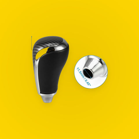 Car Gear Shift Knob for Toyota Hilux 2005-2012 Black Carbon Fiber