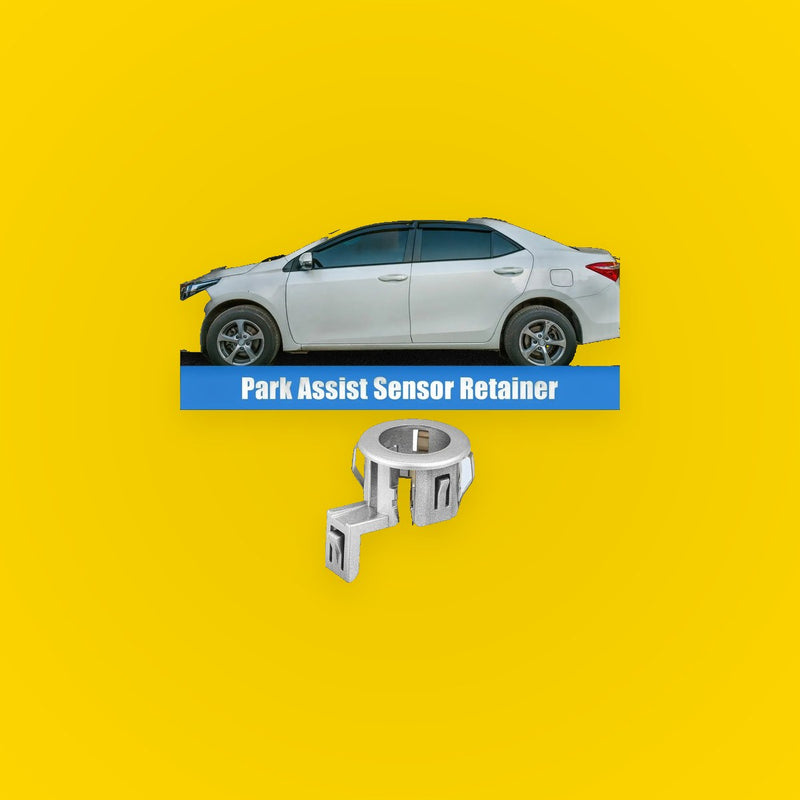 Car Parking Sensor Retainer for Toyota Sienna (2011-2017) Silver Tone