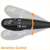 Black plastic car turn signal lever switch with integrated headlight and hazard controls for toyota rav4 2000-2005