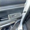 Carbon fiber interior window lift switch button panel trim cover with sleek textured door handle design