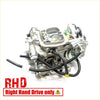 Silver metallic carburetor assembly with black hoses and small parts for 2.4L toyota hilux rn85 rn90 rn110 1988-1997