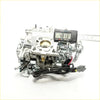 Silver metallic carburetor assembly with black wiring for 2.4L Toyota Hilux RN85 RN90 RN110 1988-1997 back side view