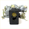 Gray and brass carburetor with black mounting plate for toyota hilux toyoace 12r i4 engine 1971-1984