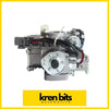 Silver metallic carburettor with black hoses and gray connector for nissan patrol gq y60 tb42 rb30 1988-1997