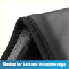 Black textured cargo boot tray liner for Toyota Prius with woven edge and embossed pattern for 2003-2015 models