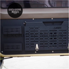 Toyota LC95 Land Cruiser - Rear Door Modification Desk Storage Table