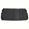 Black rubber cargo liner with textured ribbed surface and molded edges for toyota land cruiser lc300 trunk protection