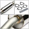 97-01 PRELUDE H22A4 BB6 4"ROLLED TIP STAINLESS STEEL EXHAUST CATBACK SYSTEM