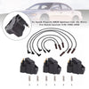 Buick Lucerne 3.8L 96-08 6x Spark Plug+3x DR39 Ignition Coil +6x Wires