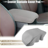 Gray pu leather center console armrest cover pad for toyota avalon 2000-2004 for added comfort and protection