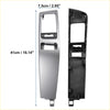 Silver metallic center dashboard a/c vent panel for toyota land cruiser prado with sleek modern design and precise cutouts