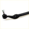 Black painted metal center drag link arm with silver threaded bolt and hex nut for toyota hilux surf 4runner 83-88