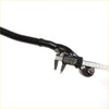 Black rubberized center drag link rod handlebar for toyota hilux tiger stout 1997-2005 with 14.30mm clamp measurement