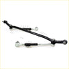 Black center link idler arm tie rod kit with silver metallic joints for toyota hilux ln50 ln56 n58 1984-1988