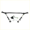 Black painted steel front suspension control arm kit with ball joints and hardware for toyota hilux n30 n40 1978-1983
