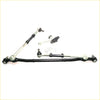 Black and silver center link tie rod idler arm kit for Toyota hilux 4runner SR5 steering linkage components set