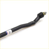 Black center steering link for Toyota Hilux 2WD 1983-1988 with gold spherical joint and barcode label visible