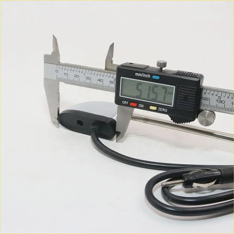 Black plastic car audio cable with metal connector end measured 51.57mm for chrome antenna pillar nissan datsun ute 720