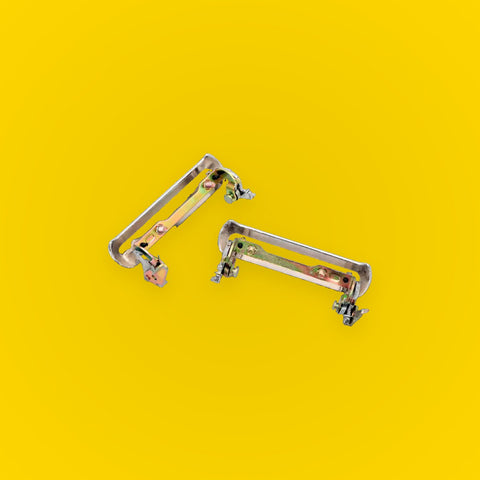 Chrome Door Handles x2 for Datsun Nissan Pathfinder 720 1980-1986